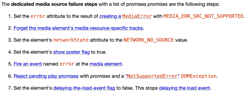 MediaError code 4 - MEDIA_ERR_SRC_NOT_SUPPORTED